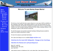Tablet Screenshot of lakedraper.com